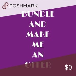 Make me an offer!!🛍